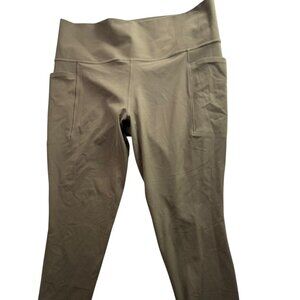 ATHLETA Salutation Jogger Brown Size Women's XL.  Wide Waistband Yoga